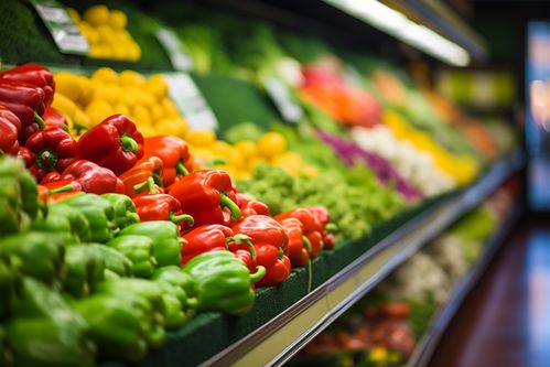 鮮活來襲 農產品新鮮蔬菜貨架攝影的魅力與零售哲學